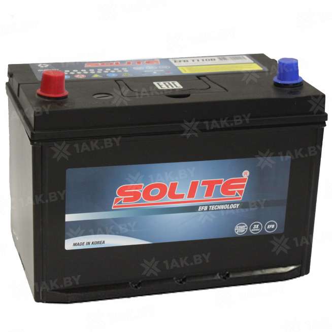 Аккумулятор SOLITE EFB (90 Ah) 880 A, 12 V Прямая, L+ Европа EFB T110R 0