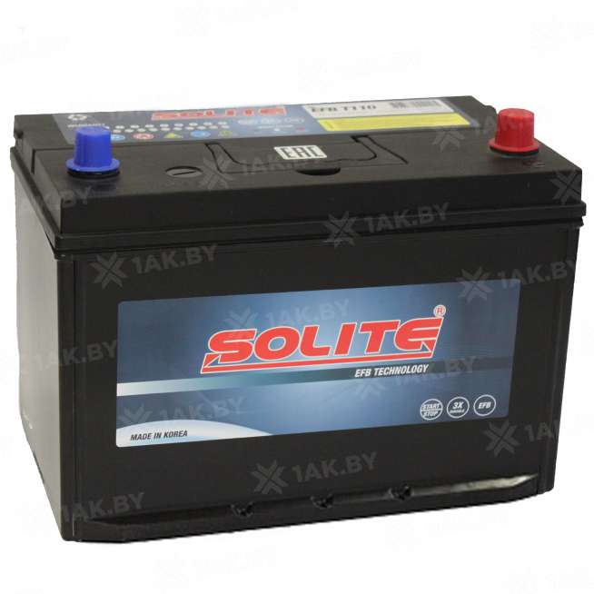 Аккумулятор SOLITE EFB (90 Ah) 880 A, 12 V Обратная, R+ Европа EFB T110 0