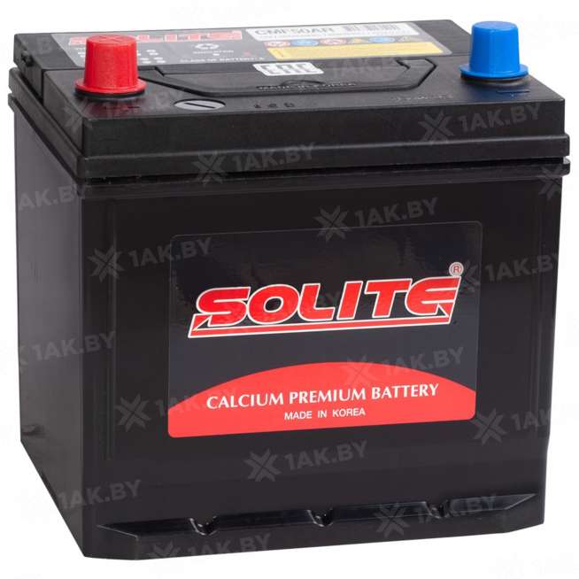 Аккумулятор SOLITE CMF (50 Ah) 470 A, 12 V Прямая, L+ Европа CMF 50 AR 0
