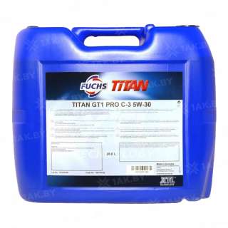 Масло моторное FUCHS TITAN GT1 PRO C-3 SAE 5W-30, 20л