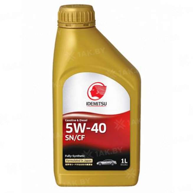 Масло моторное IDEMITSU 5W-40 SN/CF F-S, 1л 0