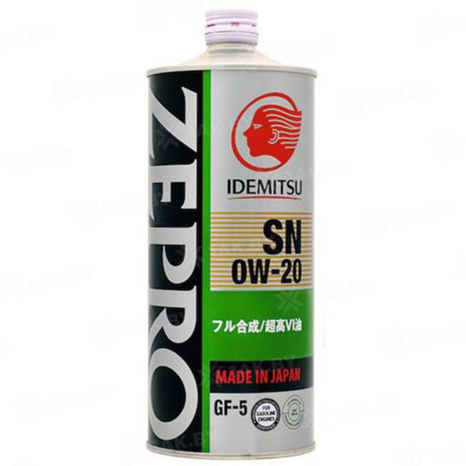Масло моторное IDEMITSU ZEPRO ECOMEDALIST SN/GF-5 0W-20, 1л 0