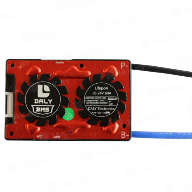 Плата BMS LiFePO4 8S 60A 24V 60A 0