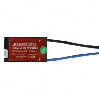 Плата BMS LiFePO4 4S 20A 12V 20A