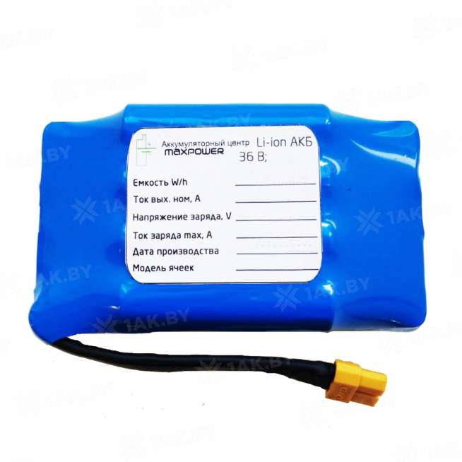 Аккумулятор Li-ion 36В / 4.4А*ч для гироскутера , Китай 0