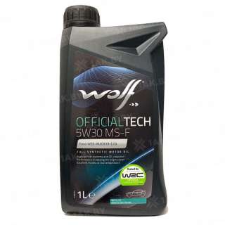 Масло моторное WOLF OFFICIALTECH 5W30 MS-F 1л., Бельгия Масло моторное WOLF OFFICIALTECH 5W30 MS-F 1л., Бельгия