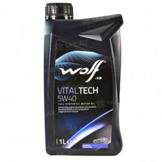 Масло моторное WOLF VitalTech 5W-40 1л, Бельгия Масло моторное WOLF VitalTech 5W-40 1л, Бельгия