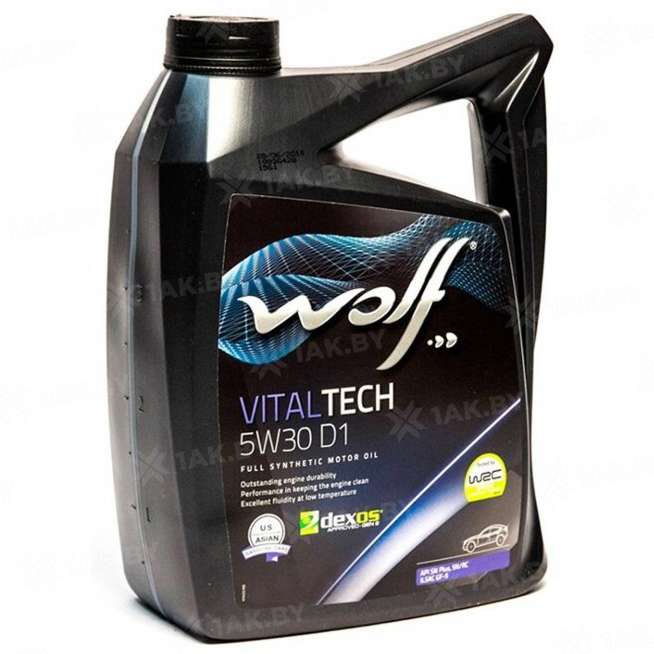 Масло моторное WOLF VITALTECH 5W30 D1 5л., Бельгия 0