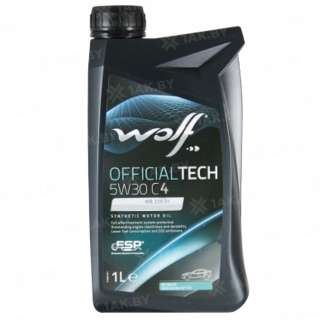 Масло моторное WOLF OFFICIALTECH 5W30 C4 1л., Бельгия Масло моторное WOLF OFFICIALTECH 5W30 C4 1л., Бельгия