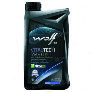 Масло моторное WOLF VITALTECH 5W30 D1 1л., Бельгия Масло моторное WOLF VITALTECH 5W30 D1 1л., Бельгия