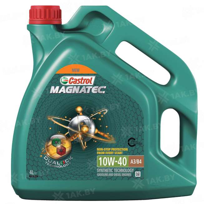 Масло моторное Castrol MAGNATEC 10W-40 A3/B4 (DUALOCK) 4л. 0