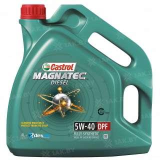 Масло моторное Castrol Magnatec Diesel 5W-40 DPF, 208л