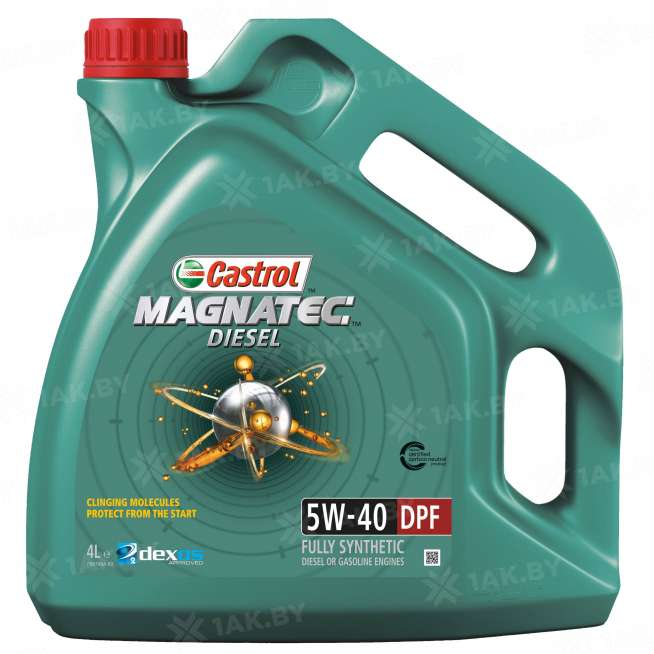 Масло моторное Castrol Magnatec Diesel 5W-40 DPF, 208л 0