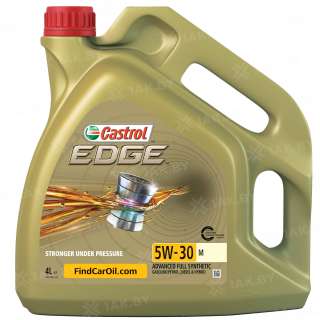 Масло моторное Castrol EDGE 5W-30 M, 4 л