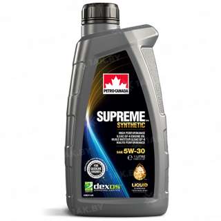 Масло моторное PETRO-CANADA SUPREME SYNTHETIC 5W-30, 1л Масло моторное PETRO-CANADA SUPREME SYNTHETIC 5W-30, 1л