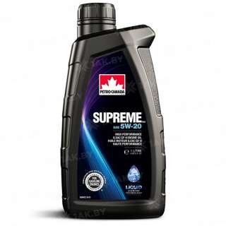 Масло моторное PETRO-CANADA SUPREME 5W-20, 1л Масло моторное PETRO-CANADA SUPREME 5W-20, 1л