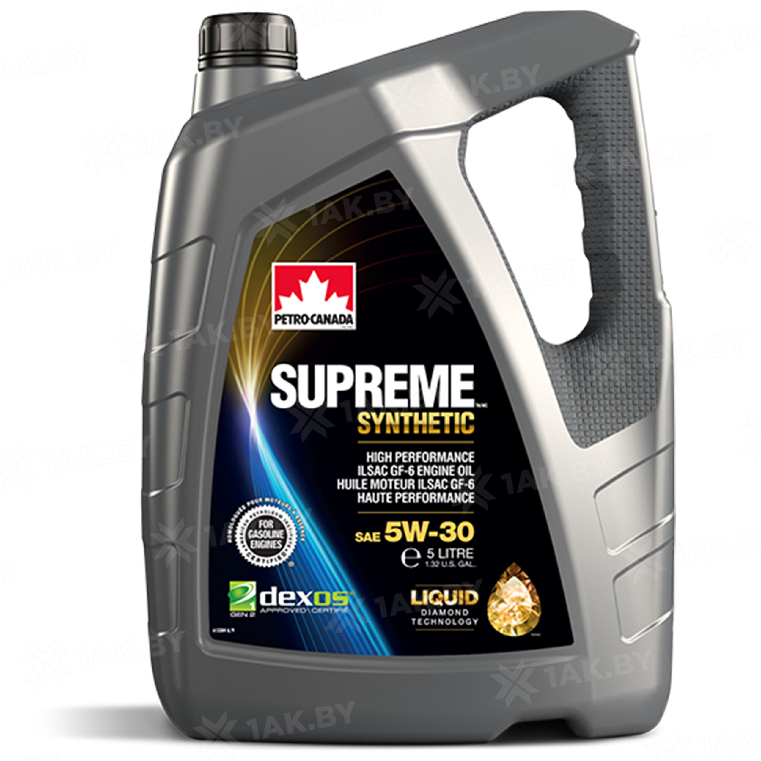 Масло моторное PETRO-CANADA SUPREME SYNTHETIC 5W-30, 5л | Купить