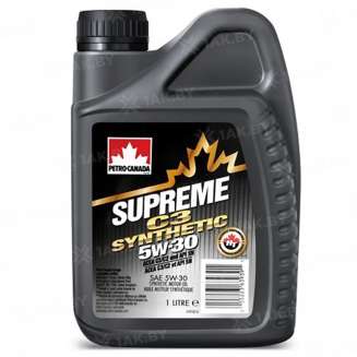 Масло моторное PETRO-CANADA SUPREME C3 SYNTHETIC 5W-30, 1л 0