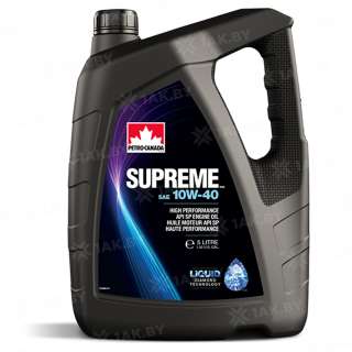Масло моторное PETRO-CANADA SUPREME 10W-40, 5 л Масло моторное PETRO-CANADA SUPREME 10W-40, 5 л