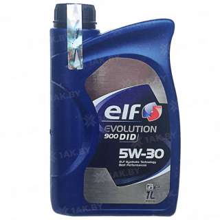 масло моторное ELF EVOLUTION 900 DID 5W-30, 1 л