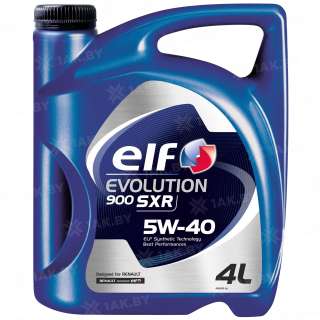 масло моторное ELF EVOLUTION 900 SXR 5W-40, 4 л масло моторное ELF EVOLUTION 900 SXR 5W-40, 4 л