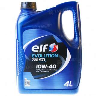 масло моторное ELF EVOLUTION 700 STI 10W-40, 4 л