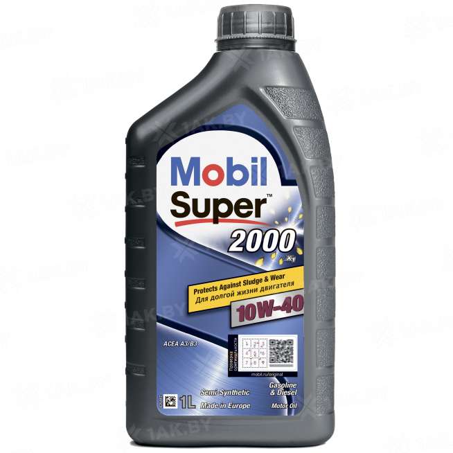 Масло моторное Mobil Super 2000 X1 10W40 1 л 0
