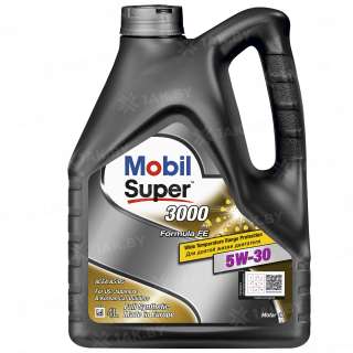 Масло моторное Mobil Super 3000 X1 Formula FE 5W30, 4л
