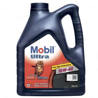 Масло моторное Mobil Ultra 10w40, 4 л