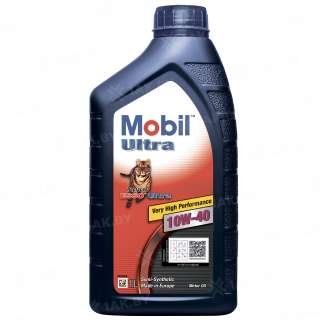 Масло моторное Mobil Ultra 10w40, 1л Масло моторное Mobil Ultra 10w40, 1л