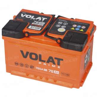 Аккумулятор VOLAT Prime (78 Ah) 760 A, 12 V Обратная, R+ LB3 VP780 3
