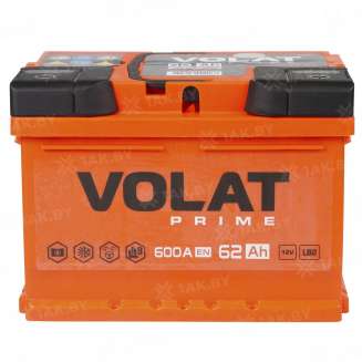 Аккумулятор VOLAT Prime (62 Ah) 600 A, 12 V Обратная, R+ LB2 VP620 5