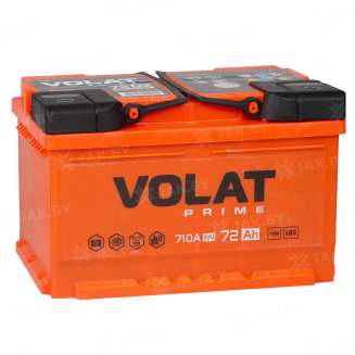 Аккумулятор VOLAT Prime (72 Ah) 710 A, 12 V Обратная, R+ LB3 VP720 4
