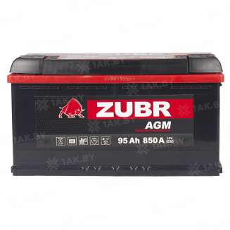 Аккумулятор ZUBR AGM (95 Ah) 850 A, 12 V Обратная, R+ L5 59502950 4