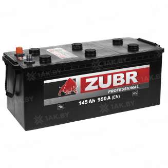Аккумулятор ZUBR Professional (145 Ah) 950 A, 12 V Прямая, L+ D04 ZU1453S 2