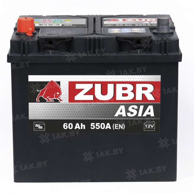 Аккумулятор ZUBR Clarios (60 Ah) 550 A, 12 V Прямая, L+ D23 676147 2