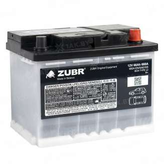 Аккумулятор ZUBR Ultra OE (66 Ah) 660 A, 12 V Обратная, R+ L2 OE660 8