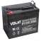 Аккумулятор VOLAT для ИБП, детского электромобиля, эхолота (80 Ah,12 V) AGM 260x170x215 22.5 кг 0