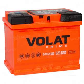 Аккумулятор VOLAT Prime (65 Ah) 640 A, 12 V Прямая, L+ LB2 VP651 2