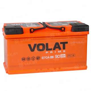Аккумулятор VOLAT Prime (90 Ah) 870 A, 12 V Обратная, R+ L5 VP900 Аккумулятор VOLAT Prime (90 Ah) 870 A, 12 V Обратная, R+ L5 VP900