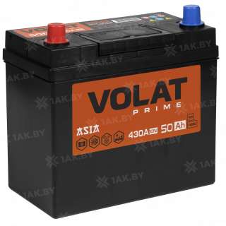 Аккумулятор VOLAT Prime Asia (50 Ah) 430 A, 12 V Прямая, L+ B24 VP501J Аккумулятор VOLAT Prime Asia (50 Ah) 430 A, 12 V Прямая, L+ B24 VP501J