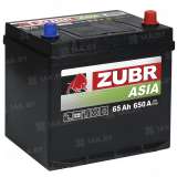 Аккумулятор ZUBR Premium Asia (65 Ah) 650 A, 12 V Обратная, R+