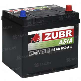 Аккумулятор ZUBR Premium Asia (65 Ah) 650 A, 12 V Обратная, R+ D23 ZU650JP 0