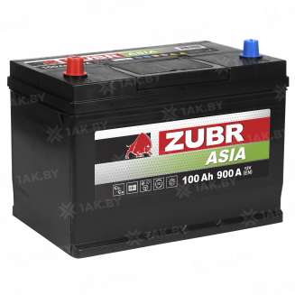 Аккумулятор ZUBR Premium Asia (100 Ah) 900 A, 12 V Прямая, L+ D31 ZU1001JP 0