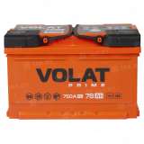 Аккумулятор VOLAT Prime (78 Ah) 760 A, 12 V Обратная, R+ LB3 VP780