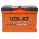 Аккумулятор VOLAT Prime (75 Ah) 760 A, 12 V Обратная, R+ VP750