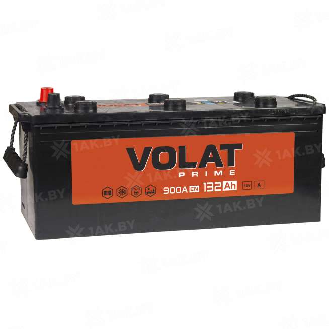 Аккумулятор VOLAT Prime Professional (132 Ah) 900 A, 12 V Обратная, R+ D4 VP1324 0