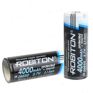 Аккумулятор ROBITON Li26650 (4000мАч с защитой )
