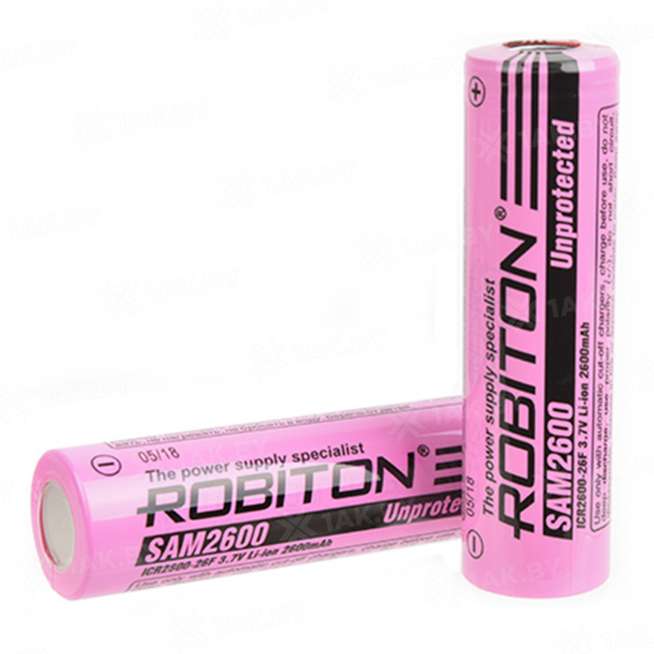 Аккумулятор ROBITON SAM2600 (2600mAh без защиты) PK1 0
