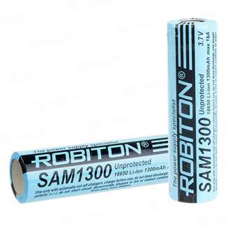 Аккумулятор ROBITON SAM1300 18А (без защиты) 0